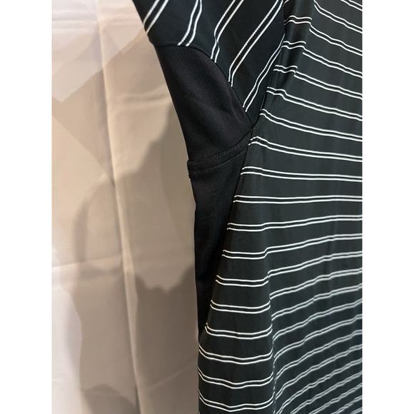 Adidas‎ Clima Cool Men's shirt, black strips XL - Picture 2 of 4